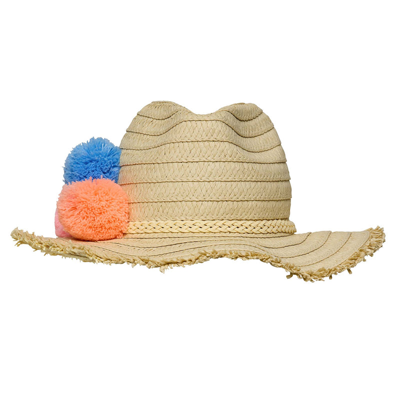 Pom Pom Sun Hat