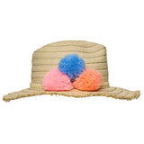 Pom Pom Sun Hat