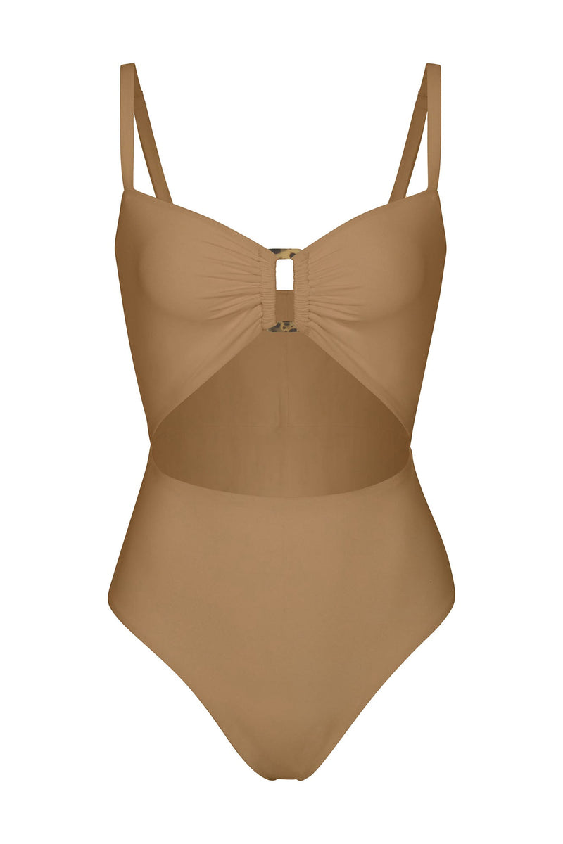 The Tortoise Cutout One-Piece