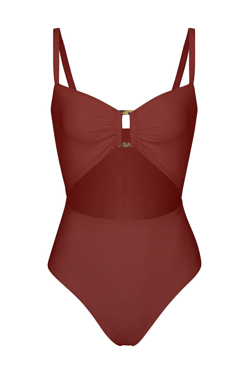 The Tortoise Cutout One-Piece