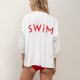 Sports & Rec Sweatshirt - Swim Red