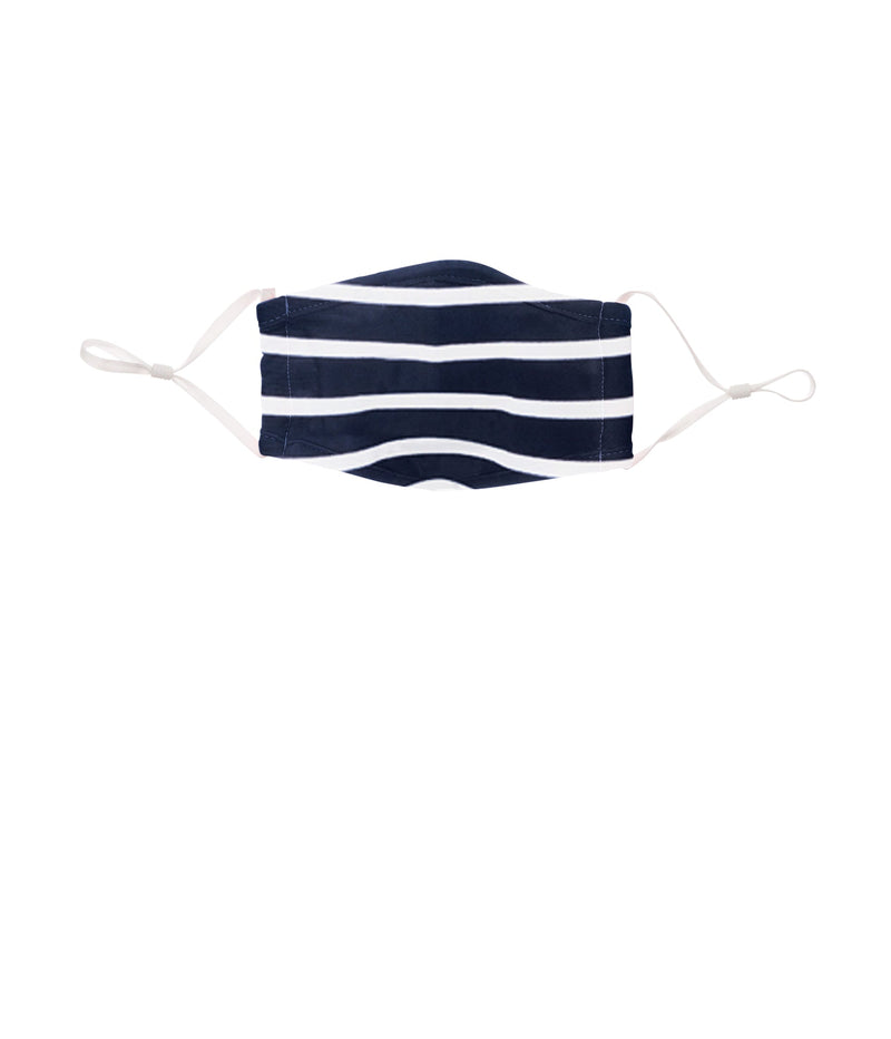 Face Mask Denim Blue & Nautical Stripe 2 pack