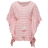 Pink Stripe Cover Up