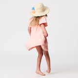 Flutter Sleeve Beach Dress