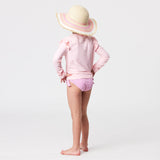 Ballet Pink LS Rash Top