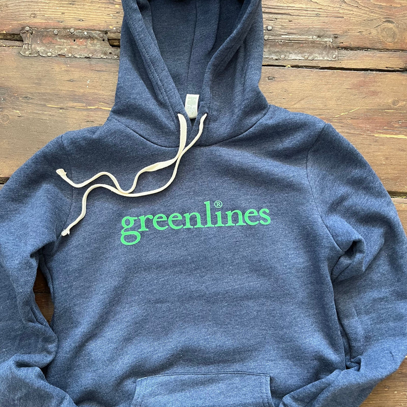Greenlines Pullover Sweatshirt Navy