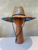 Life is Better in a Straw Hat - Island Blue