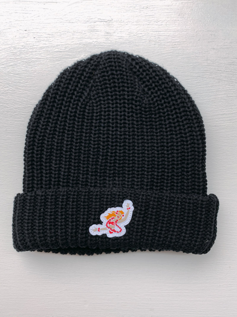 Black Hula Beanie