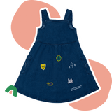 Denim Overall Dress