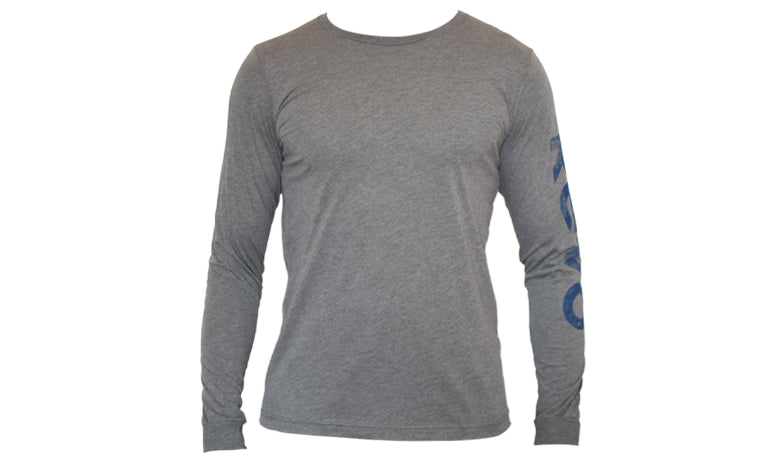 Revo Long Sleeve Gray Logo Shirt