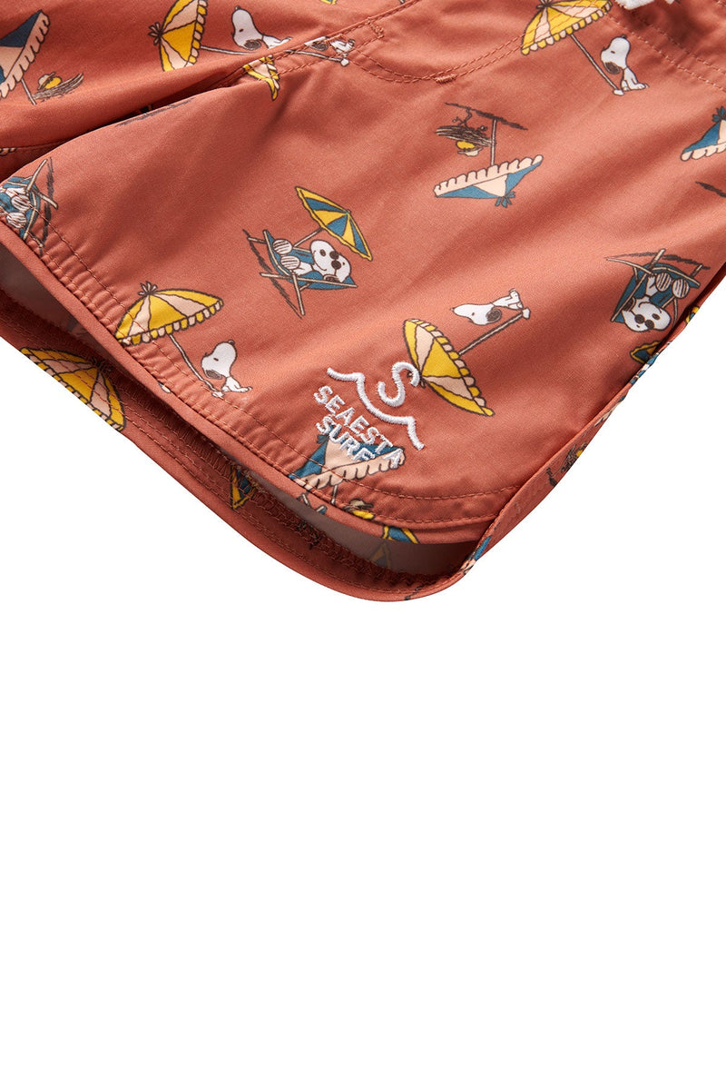 Seaesta Surf x Peanuts® Snoopy Shade Board Shorts