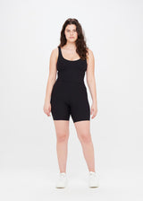 PEACHED SPIN SHORT - BLACK [USW021008]