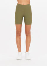 PEACHED 6IN SPIN SHORT - OLIVE [USW021008]