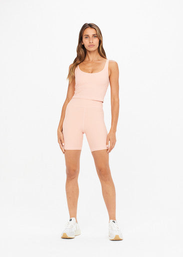 PEACHED 6IN SPIN SHORT - ROSE [USW021008]