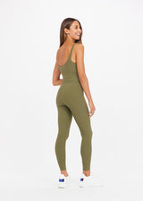PEACHED 25IN MIDI PANT - OLIVE [USW021010]