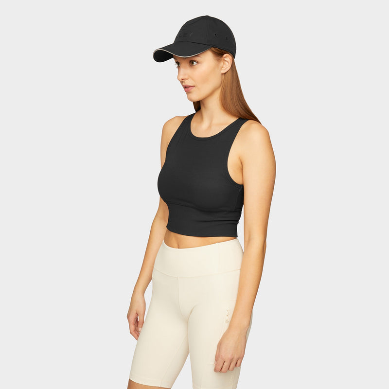 Fitted Rib Cropped Tank