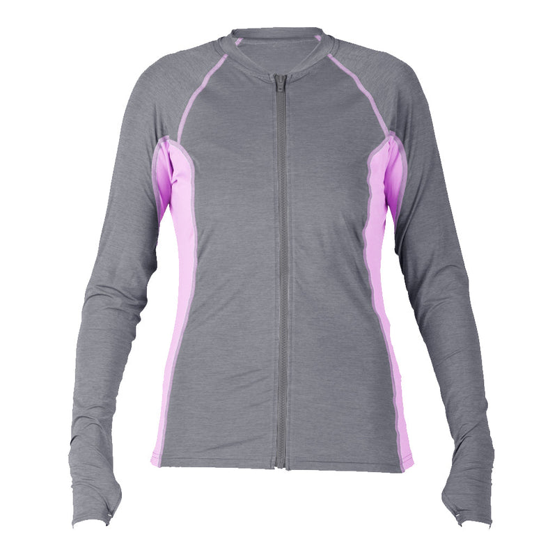 Women's Premium Stretch Front Zip Long Sleeve UV Top
