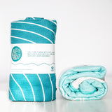 Teal Swirl Eco-Towel