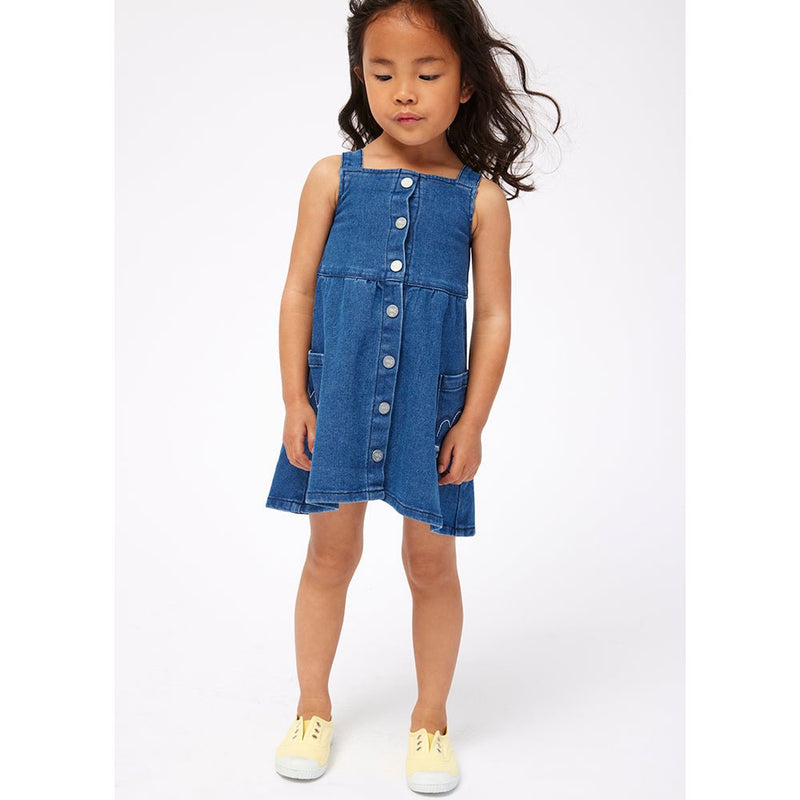 Denim Overall Dress