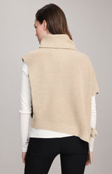 Akira Sweater Vest | Heather Oatmeal