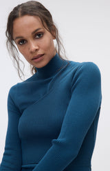 Marie Sweater | Teal Blue