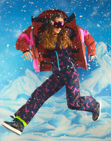 Rowley x ROXY Insulated - Technical Snow Bib Pants