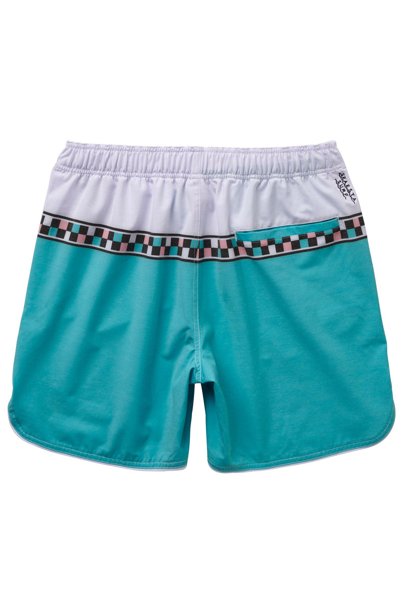 Seaesta Surf x Garfield® Boardshorts / Mens / Monday Checkers Salt