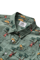 Men's Seaesta Surf x SpongeBob® Tropical Button Up Shirt