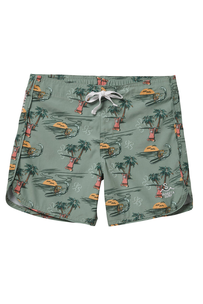 Seaesta Surf x SpongeBob® Tropical Board Shorts