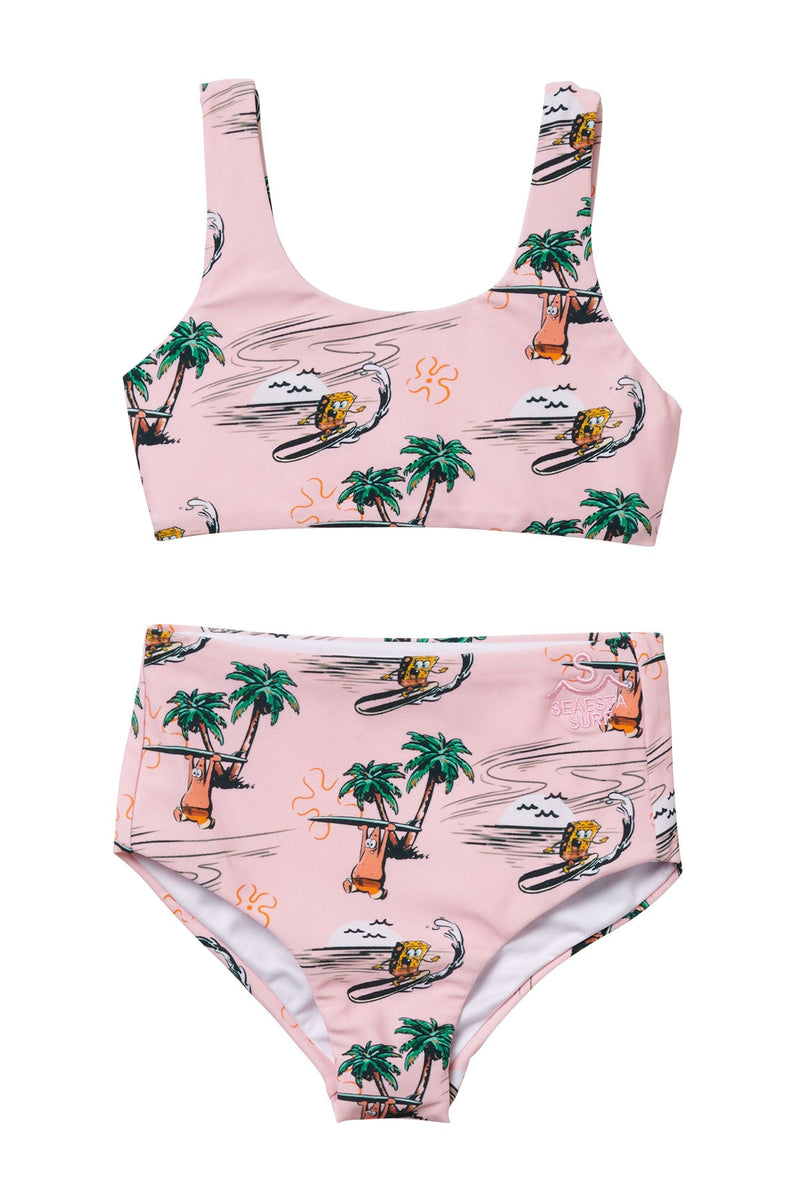 Seaesta Surf x SpongeBob® Tropical Two Piece Swimsuit