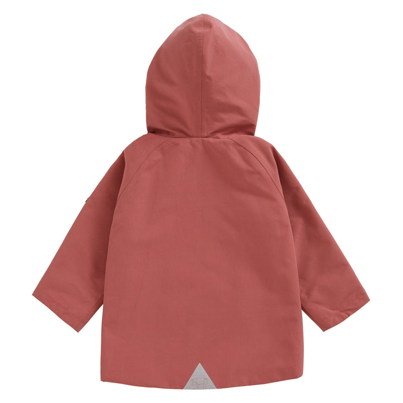 Rose Pink Waterproof Raincoat